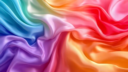 Obraz premium Light pale soft pastel abstract background. Color gradient ombre transition. Silk fabric. Luxury premium rich. Matte shimmer. Christmas, birthday, anniversary. Template.