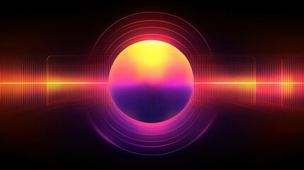 Fototapeta premium Vibrant Abstract Fluid Gradient Background for Modern Design Projects