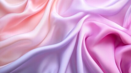 Fototapeta premium Light pale soft pastel abstract background. Color gradient ombre transition. Silk fabric. Luxury premium rich. Matte shimmer. Christmas, birthday, anniversary. Template.