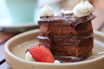 chocolate mousse cake