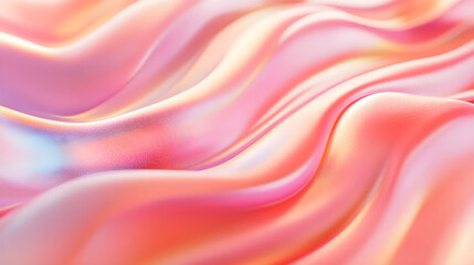 Obraz premium Glittering Sweetness: A Lollipop's Kaleidoscope on Soft Pink Canvas