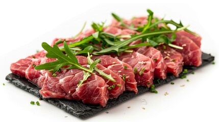 Fototapeta premium A Showcase of Butcher's Craft