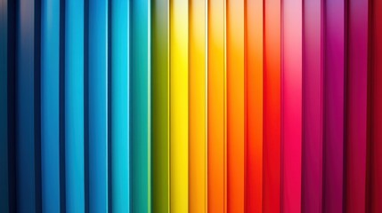 Obraz premium Vibrant rainbow color stripes background.