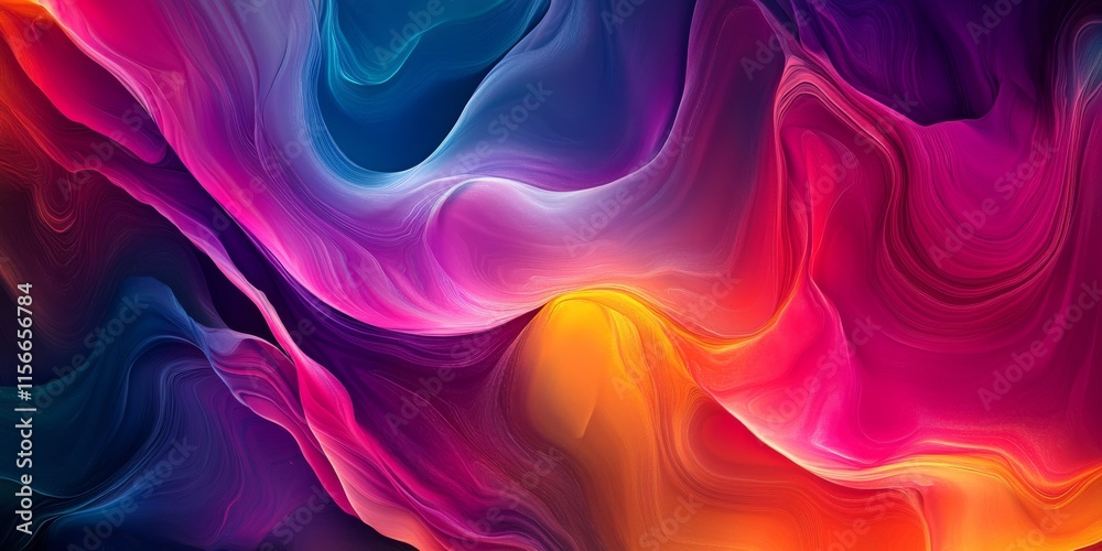 Leinwandbilder vibrant abstract background to inspire your creative ideas, featuring a colorful design that enhance