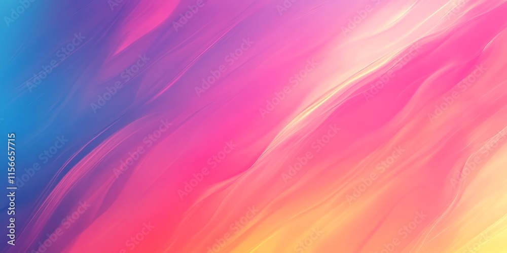 Aufkleber an abstract background featuring a vibrant blend of pastel colors in a gradient design, showcasing a