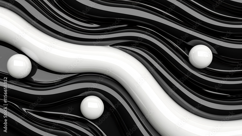Poster visually striking 3d featuring taels in a dynamic geometric arrangement the composition is bathed in