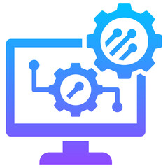 Computer System Icon