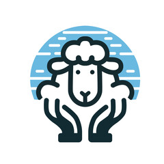 Fototapeta premium Cutefull Pig Vector Design