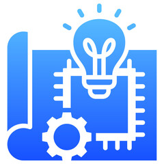 Obraz premium Advanced Materials Icon