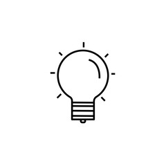 light silhouette icon design template