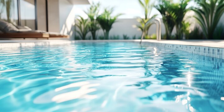 Check the pH levels of a private swimming pool regularly to ensure optimal water quality and safety. Monitoring the pH in a private swimming pool is essential for a healthy swimming experience.