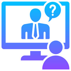 Online Interview Icon