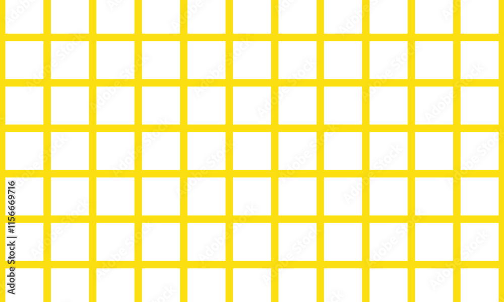 Aufkleber abstract simple yellow grid line pattern design can be used background.