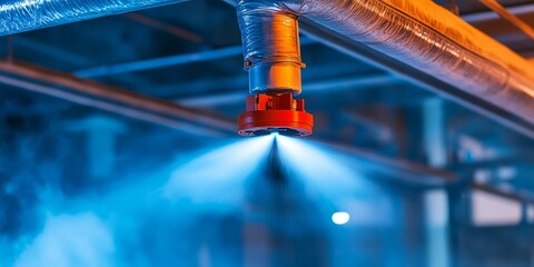Dispersion nozzles for fire detection systems utilizing CO2 and inert gas fire suppression methods enhance safety. The CO2 fire suppression system is vital for effective fire control.