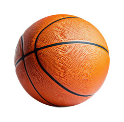 Basketball Isolated on White Background - Popular Sport