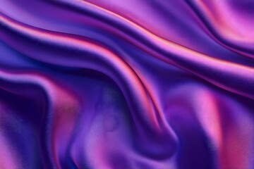 Obraz premium Exquisite purple material with smooth wavy texture