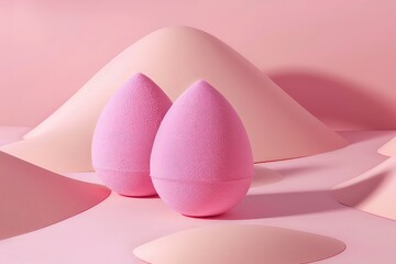 soft and fluffy colorful Beauty blender