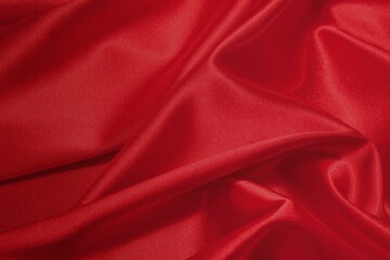 red silk background