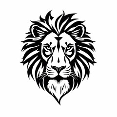 Obraz premium lion logo shape design