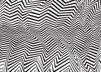 Abstract trippy lines pattern. For web and digital media. © leavector