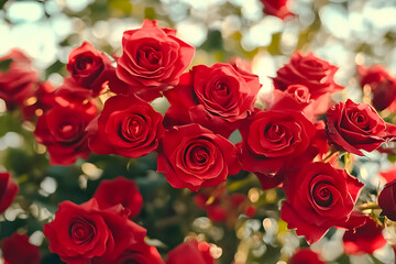 Obraz premium Red roses