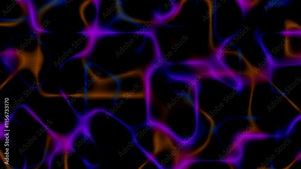 Poster dark abstract liquid light wave futuristic retro background, smooth highlight animation