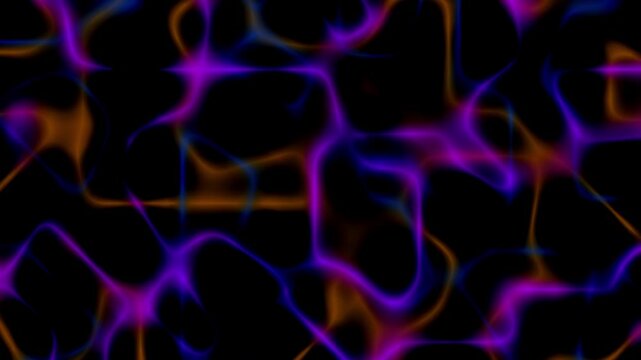 Dark abstract liquid light wave futuristic retro background, smooth highlight animation