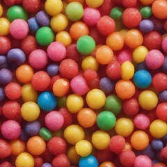 Obraz premium colorful chocolate candy