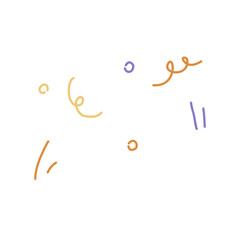 abstract Birthday Party Confetti Cute Celebrate