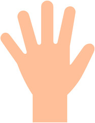 Hand Flat Icon