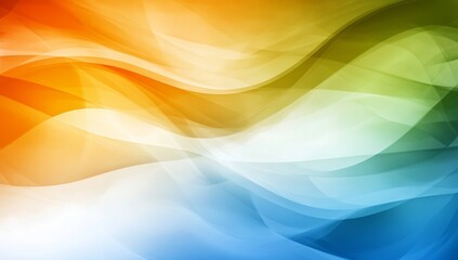 Abstract background with light rays and glowing neon lights