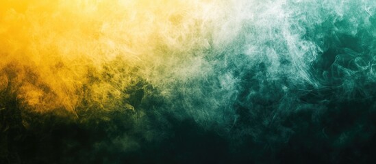 Obraz premium Vibrant Green and Yellow Abstract Gradient Background Perfect for Text and Creative Concepts