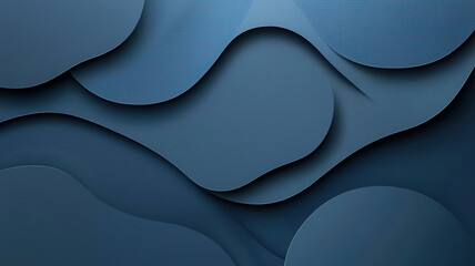 A stylish blue background featuring abstract shapes and subtle lighting effects, ideal for high-end business meetings, presentations, or corporate websites