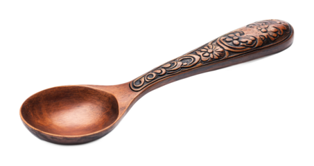 Cooking Spoon Holder for Neat Kitchen - Isolated on White Background