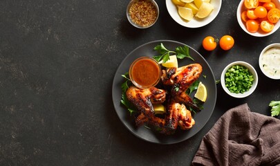 Bbq chicken wings