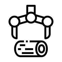 crane Line Icon