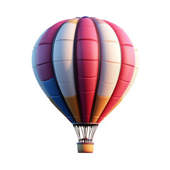 hot air balloon isolated