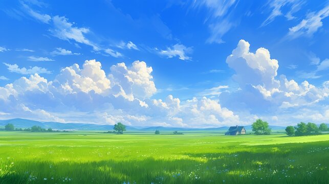 青空 草原 Images – Browse 73,137 Stock Photos, Vectors, and Video
