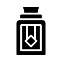 Perfume glyph icon