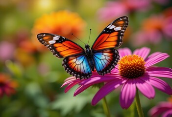 butterfly on flower