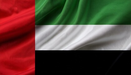 Obraz premium National flag of United Arab Emirates High resolution