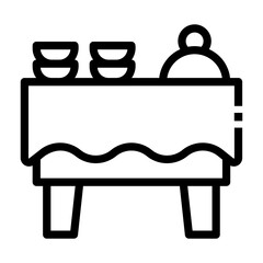 buffet Line Icon