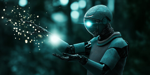 Fototapeta premium Innovative medical devices utilizing nanotechnology in biomedical engineering a futuristic perspective