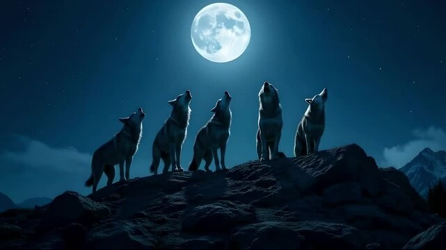 Wolf Howling Stock Videos – 4,553 HD & 4K Footage Clips