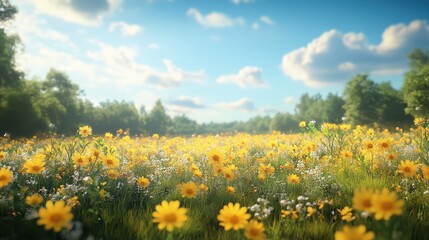 Fototapeta premium Summer meadow