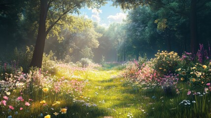 Obraz premium Summer meadow