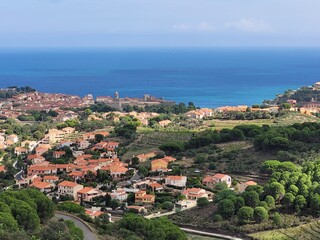 Obraz premium Argelès-sur-Mer, Côte Vermeil, Pyrénées Orientales, Occitanie, France, Europe