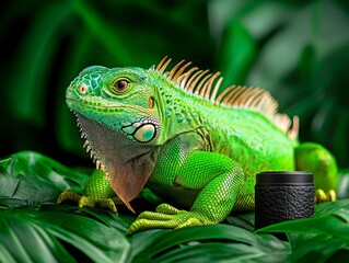 Obraz premium With their dynamic and natural scenes, urban wildlife habitats, highlighted by soft greens, create stunning photographs that advocate for wildlife conservation.