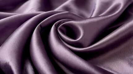 Obraz premium Elegant Purple Satin Silky Cloth Background for Fabric and Textile Design