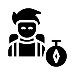 Navigation glyph icon